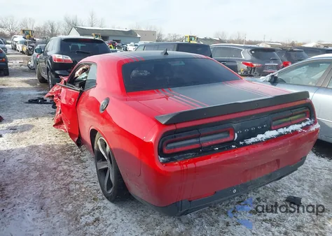 2016 Dodge Challenger R/T Shaker из США, поврежденный, VIN 2C3CDZBT4GH300406